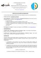 Seleção Aluno Especial - Edital 003/2025 - 2º semestre de 2025